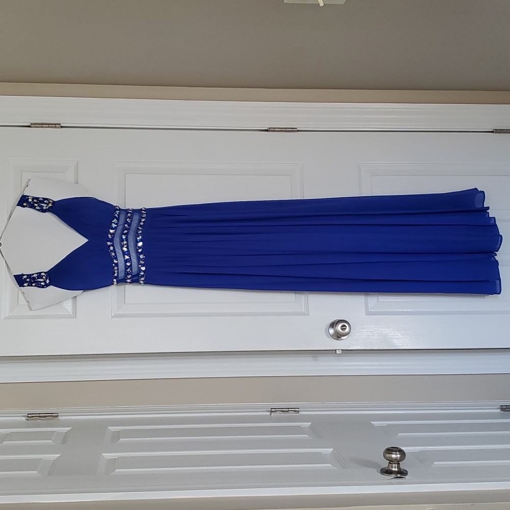 Bright Blue Dress